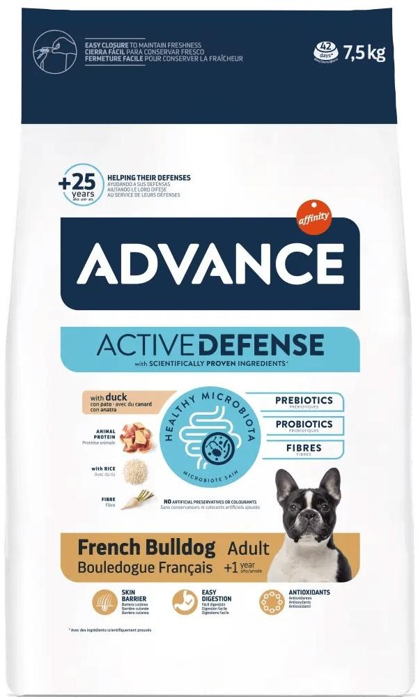 Advance Dog Adult French Bulldog КАЧКА корм для собак 7,5 кг (923541)
